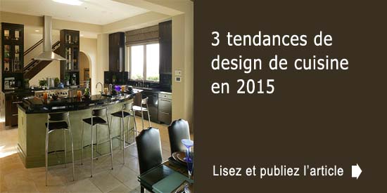 Tendances design cuisine en 2015