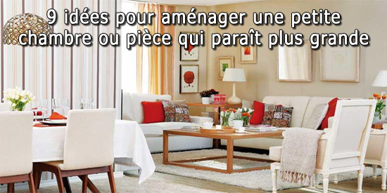 9 idées pour aménager une petite chambre ou pièce plus grande
