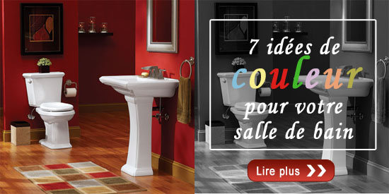 7 idées de couleur pour votre salle de bain